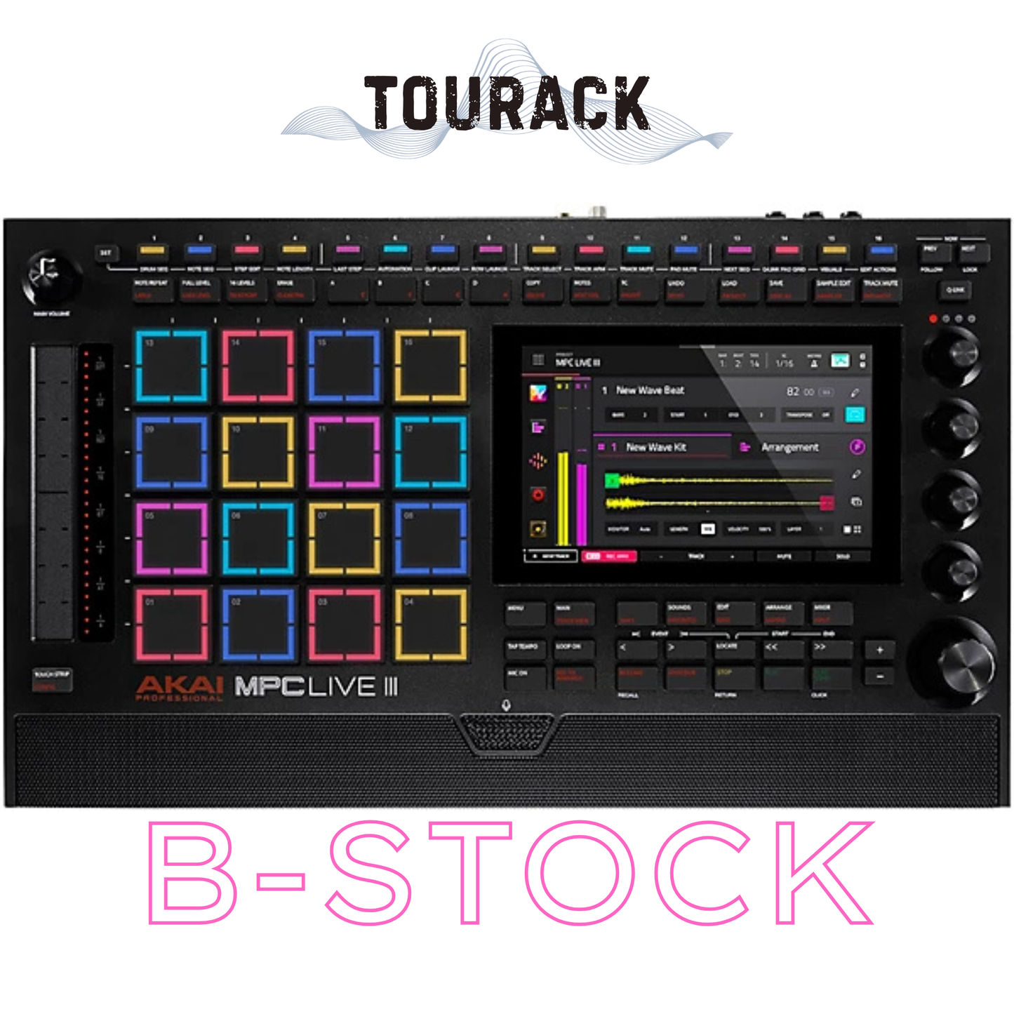Akai Professional MPC Live III Standalone Music Production Center (B-STOCK) TOURACK