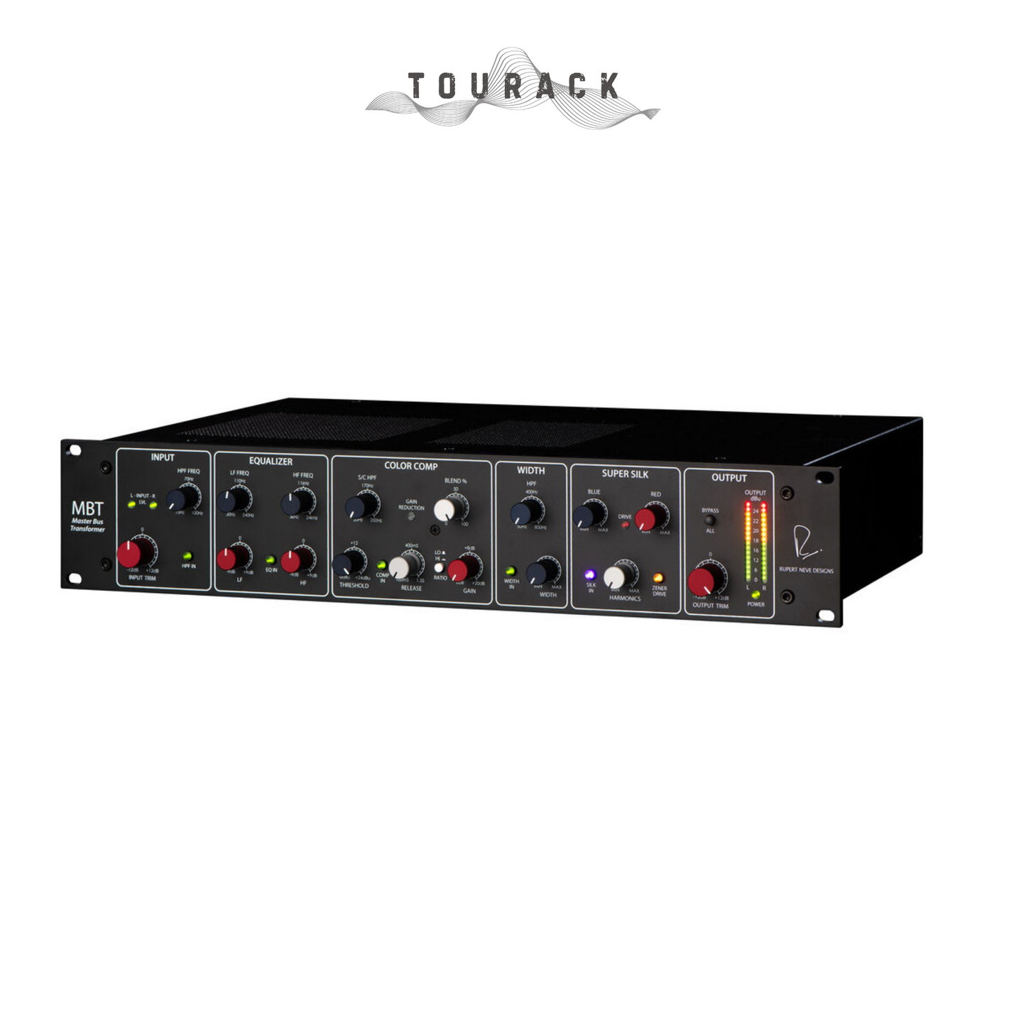 Rupert Neve Designs MBT Master Bus Transformer Stereo Signal Processor - Present - Black