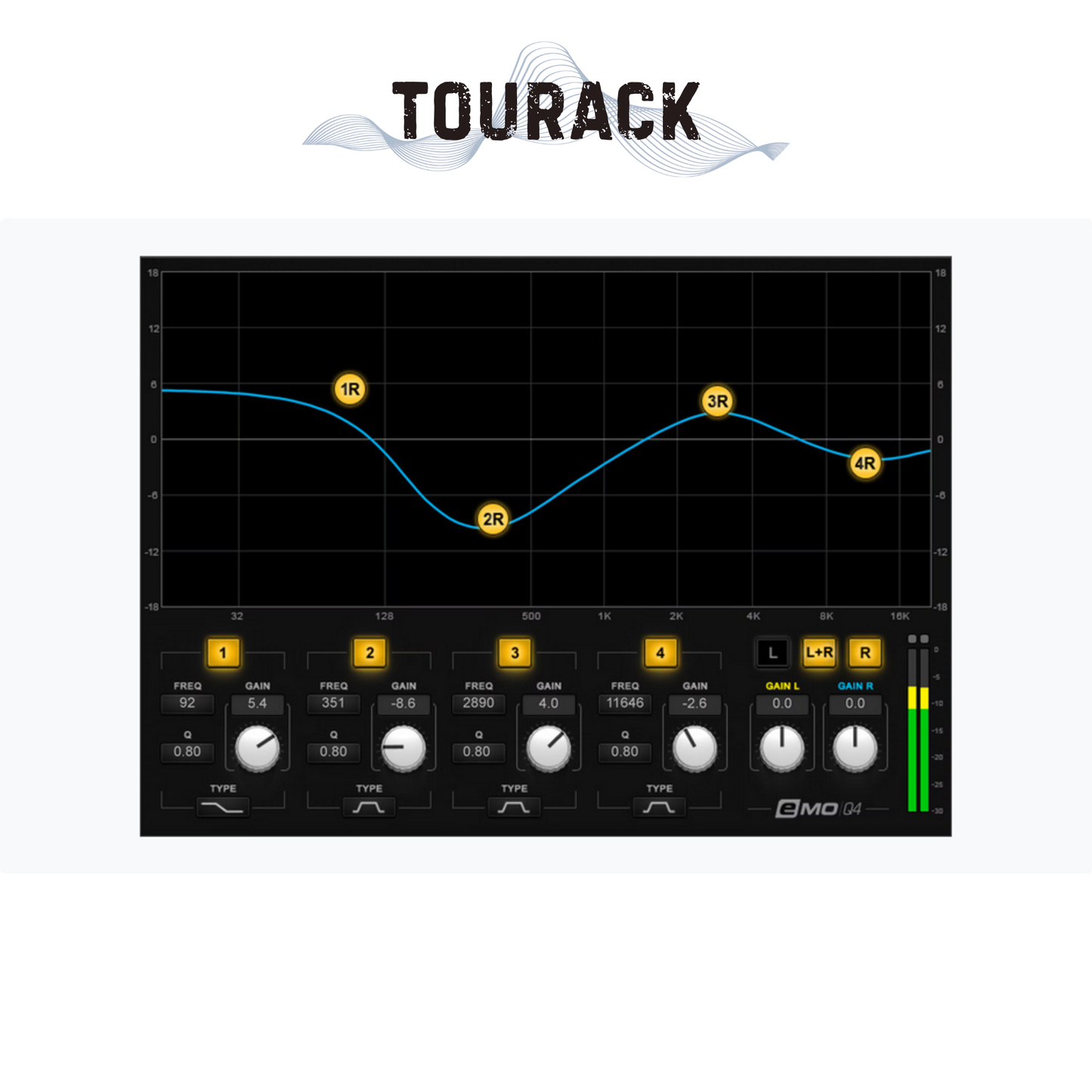 Waves eMotion LV1 64-Channel Mixer with Axis One Custom Computer