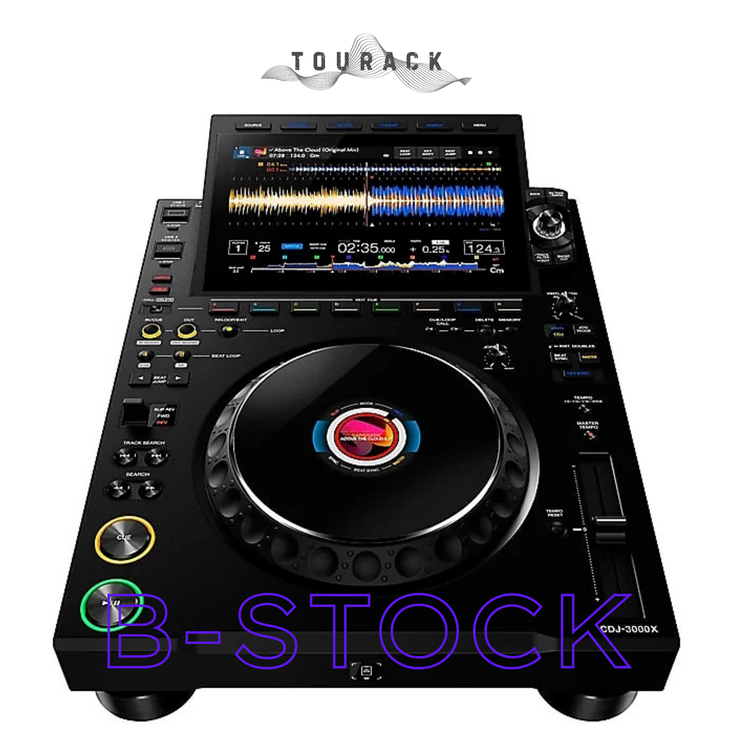 AlphaTheta CDJ-3000X Professional DJ Player - B-STOCK tourack