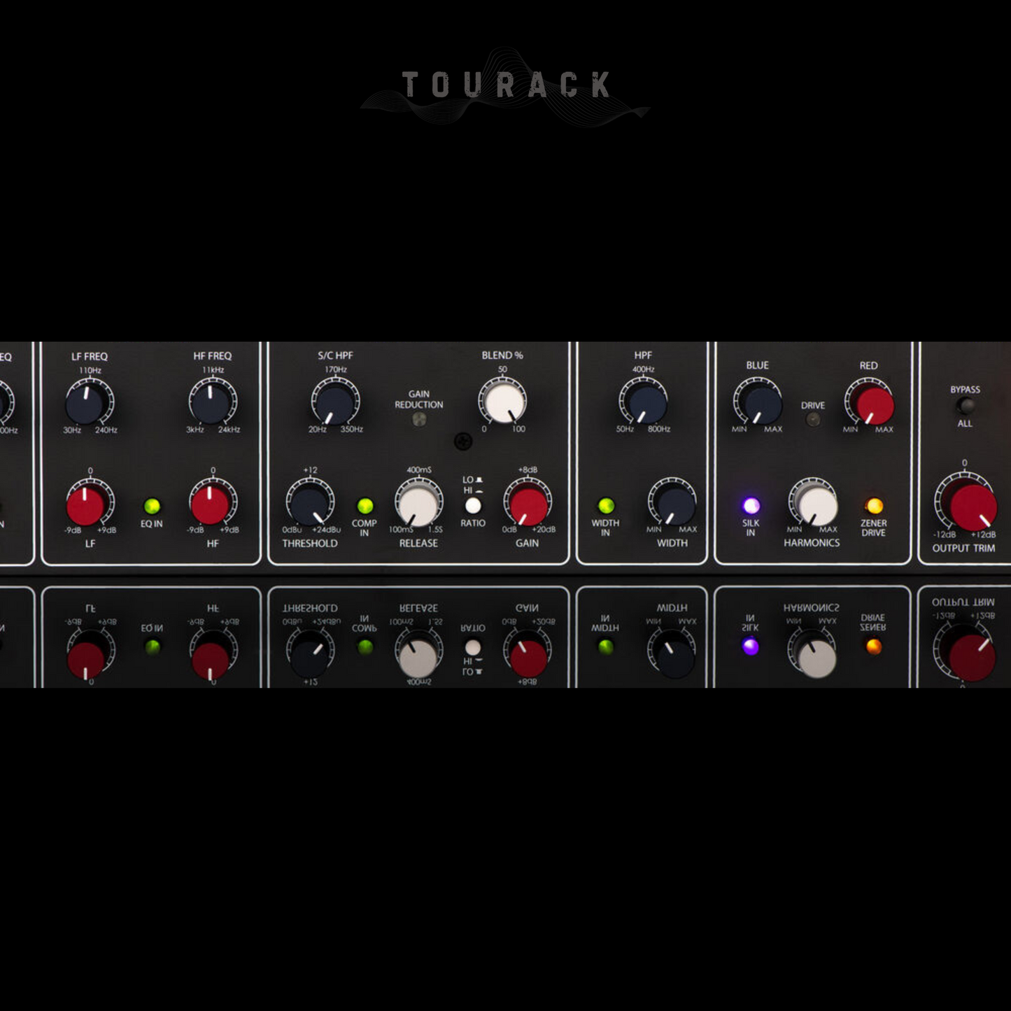 Rupert Neve Designs MBT Master Bus Transformer Stereo Signal Processor - Present - Black 9 tourack