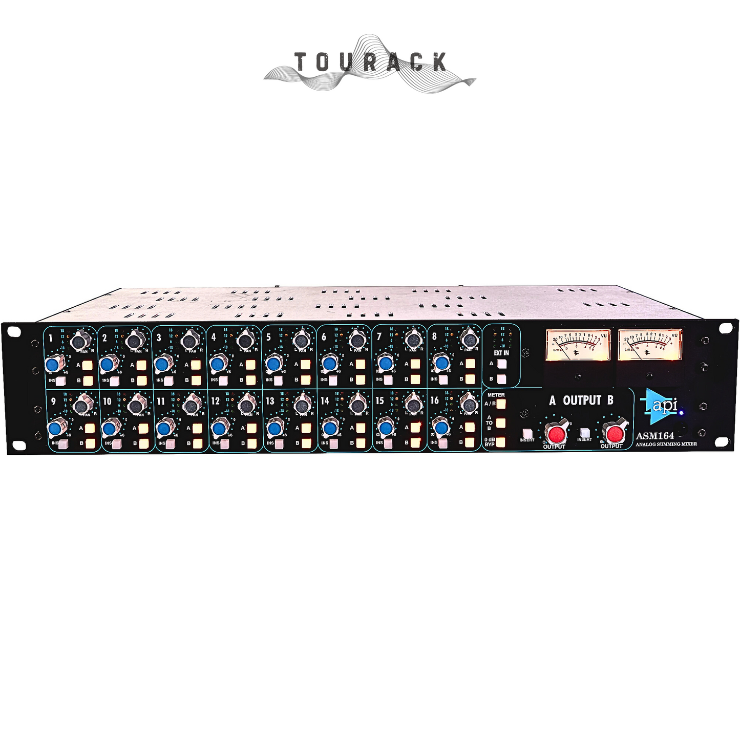 API ASM164 16-Channel Rackmount Analog Summing Mixer