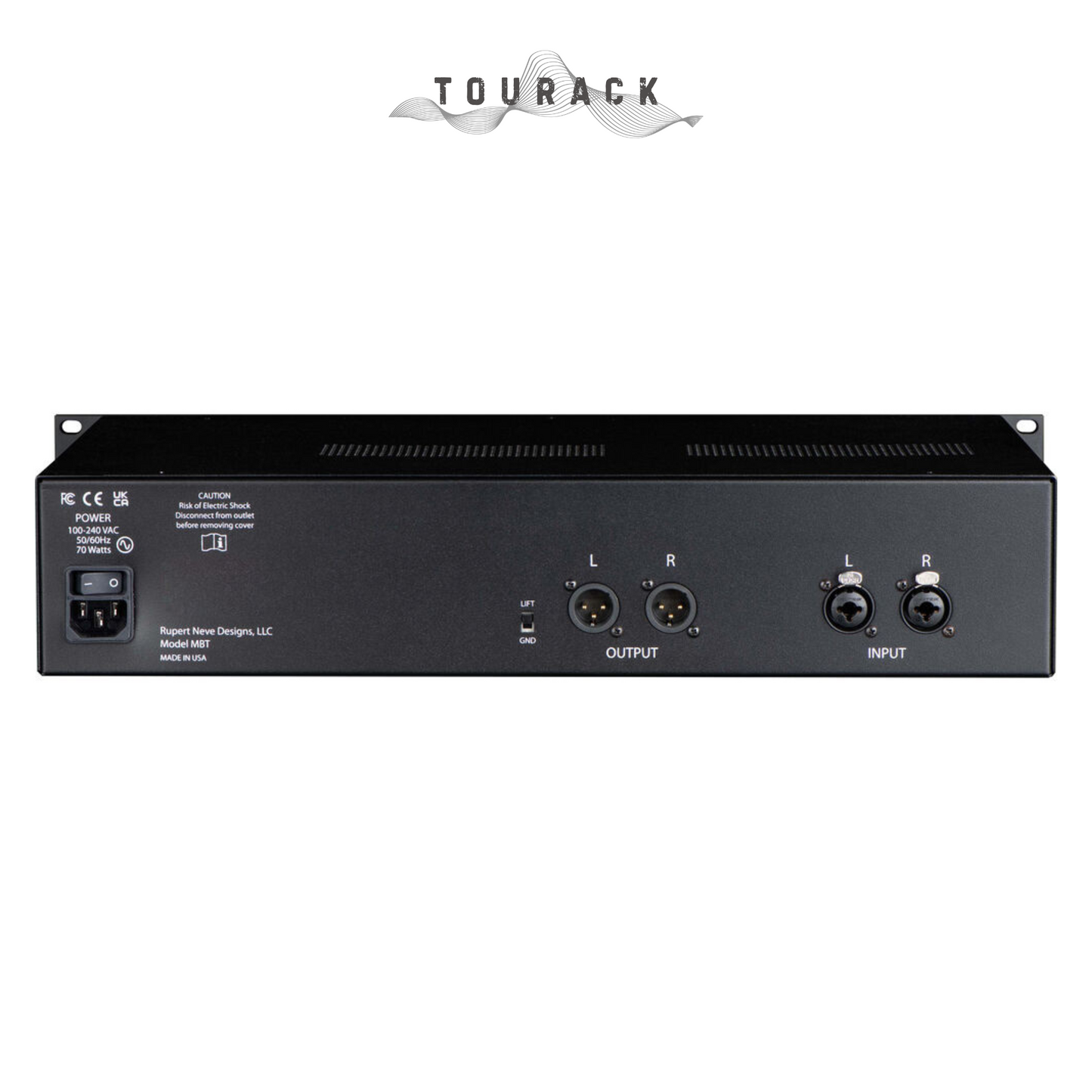 Rupert Neve Designs MBT Master Bus Transformer Stereo Signal Processor - Present - Black 1 tourack