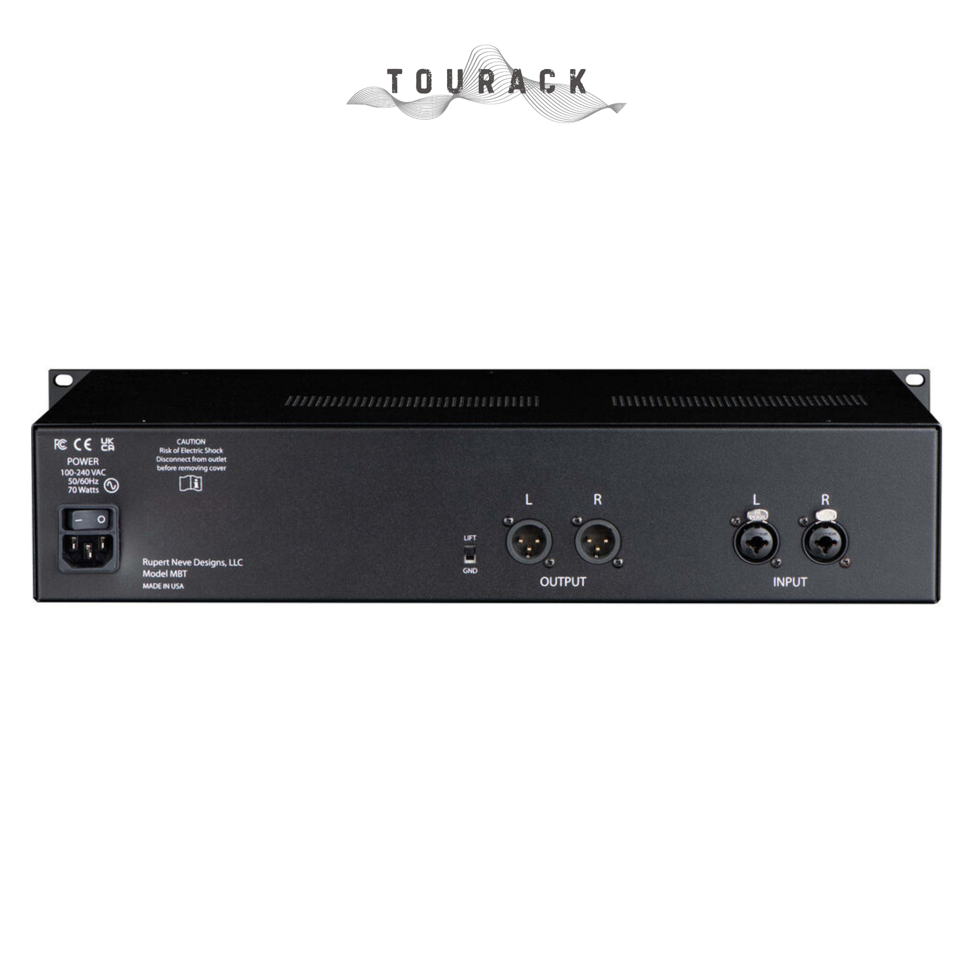 Rupert Neve Designs MBT Master Bus Transformer Stereo Signal Processor - Present - Black 1 tourack