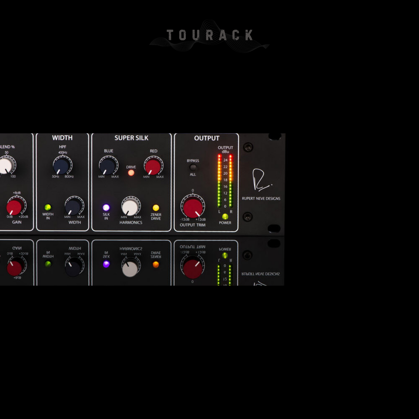 Rupert Neve Designs MBT Master Bus Transformer Stereo Signal Processor - Present - Black 7 tourack