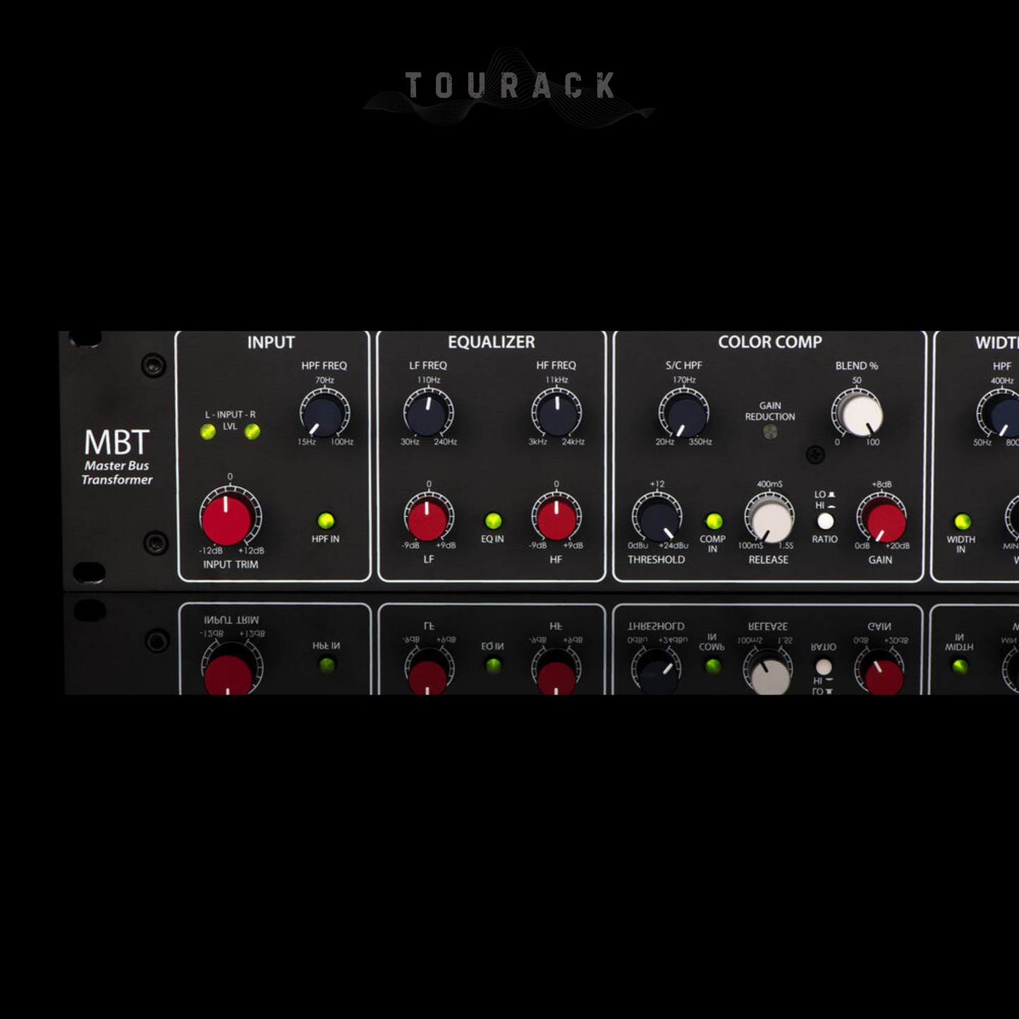 Rupert Neve Designs MBT Master Bus Transformer Stereo Signal Processor - Present - Black 8 tourack