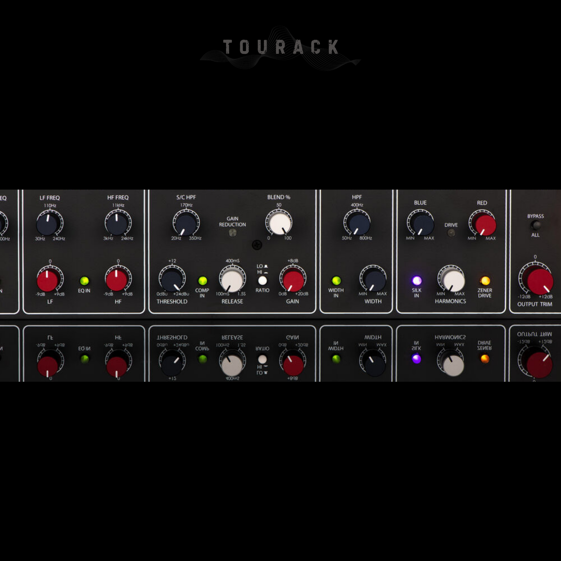 Rupert Neve Designs MBT Master Bus Transformer Stereo Signal Processor - Present - Black 9 tourack
